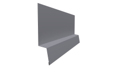 Планка начальная фальц 0,45 Drap TX RAL 7004 сигнальный серый (2м)