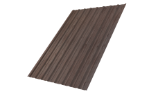 Профнастил С10A Grand Line 0,45 Print Elite с пленкой White Wood TwinColor