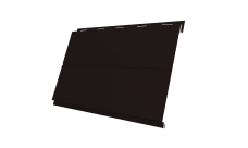 Софит металлический Вертикаль 0,2 line Grand Line 0,45 Drap TX с пленкой RAL 9005 черный