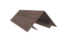 Планка угла внешнего составная верхняя Экобрус Grand Line 0,45 Принт Элит Беленый дуб TwinColor (2м)