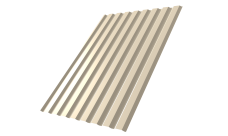 Профнастил С20A 0,45 Drap TX RAL 1015 светлая слоновая кость