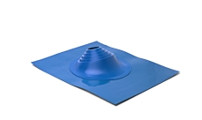 Проходной элемент MF угловой №1 (75-200мм) +185 EPDM (металлический окрашенный фланец) синий