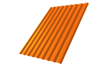 Профнастил С20A 0,45 PE RAL 2004 оранжевый