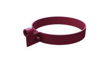 Хомут трубы Lite ПВХ Grand Line бордо (RAL 3005)