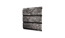 Софит металлический Grand Line полная перфорация 0,45 Print Elite с пленкой Fine Stone TwinColor