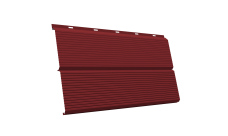 ЭкоБрус Гофр Grand Line 0,5 Сатин RAL 3011 коричнево-красный