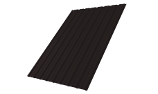 Профнастил С10B Grand Line 0,5 Rooftop Бархат RAL 9005 черный