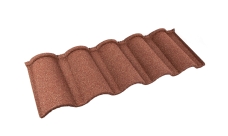 Лист композитной черепицы Grand Line Palermo кленовый латте