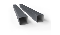 Столб 60х60х1.5х3000 Colority Black металл неоцинкованный с полимерным покрытием RAL 7024 GL