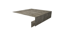 Планка околооконная сложная Блок-Хаус new Grand Line 250х50х27 (j-фаска) 0,45 Print Elite Nordic Wood TwinColor (2м)