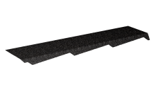 Примыкание резное правое Gerard сталь цвет 111 (1,2м)