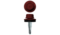 Саморез по металлу Daxmer 4,8х19 RAL 3011 (250) сверло №2