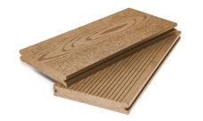 Террасная доска ДПК Grand Line 140мм Массив вельвет и тиснение под дерево Бронза 4м (БШТ)