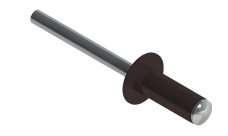 Заклёпка вытяжная Daxmer 3,2х8 RAL 8017 (20х1000шт) ал/ст