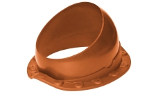 Элемент проходной Krovent Base-VT Wave 125/150 красно-коричневый