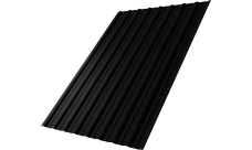 Профнастил С10A Grand Line 0,5 PurPro Matt 275 RAL 9005 черный