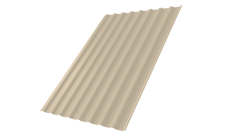 Профнастил С20B 0,45 Drap TX RAL 1015 светлая слоновая кость