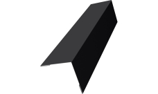 Угол внешний 30х30 Grand Line 0,5 Сатин матовый ТХ RAL 9005 черный (3м)