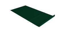 Элемент обхода Кликфальц Pro Grand Line правый 0,45 Drap ST RAL 6005 зеленый мох