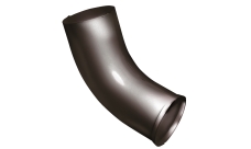 Колено стока Grand Line ПУ 90мм RR 32 темно-коричневый