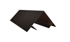 Планка угла внешнего составная верхняя 0,45 Print Elite Coffee Wood TwinColor (2м)