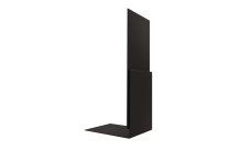 Планка приемная оконная 0,5 Velur X RR 32 темно-коричневый (2м)