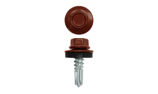 Саморез по металлу 5,5х19 (250шт) сверло №3 RAL 8029