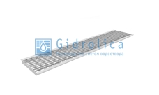 Решетка водоприемная Gidrolica Standart РВ -20.24.100 - ячеистая стальная оцинкованная, кл. В125 (522)