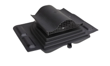 Вентиль кровельный универсальный Vilpe Pelti KTV черный